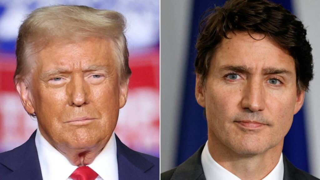 Trump insiste en fusión de Canadá a EU tras renuncia de Trudeau