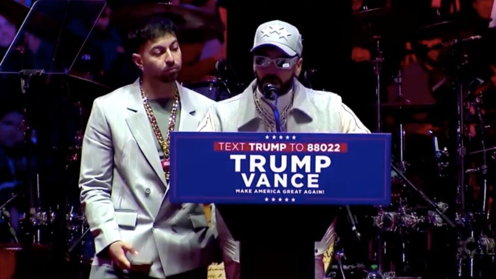 Anuel AA con Donald Trump