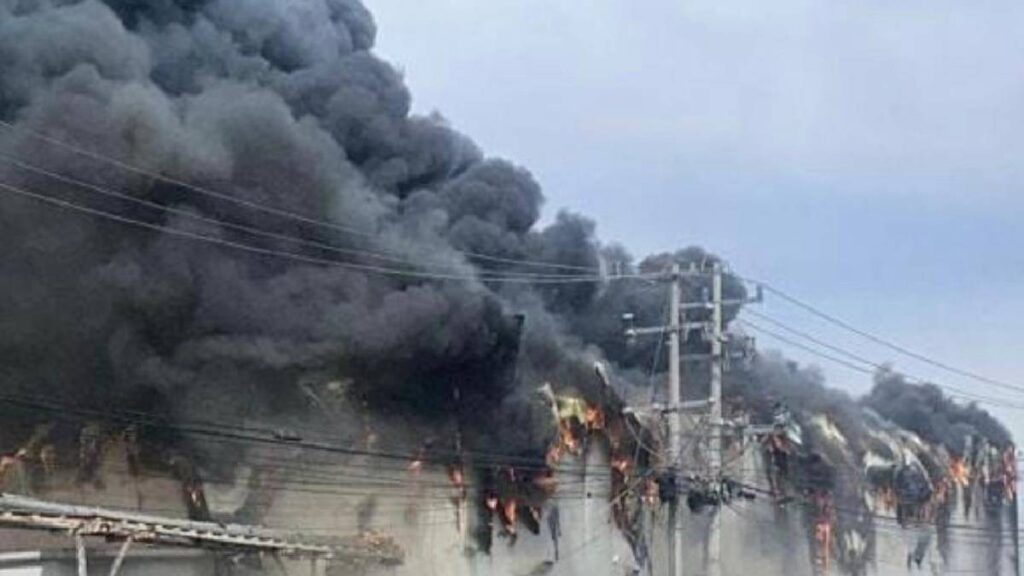 Incendio en Culiacán, Sinaloa