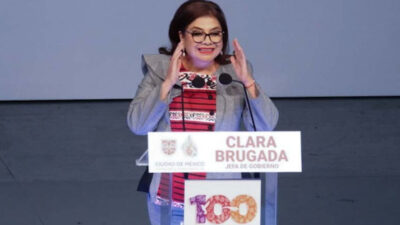 Clara Brugada rinde informe por 100 días de Gobierno en CDMX