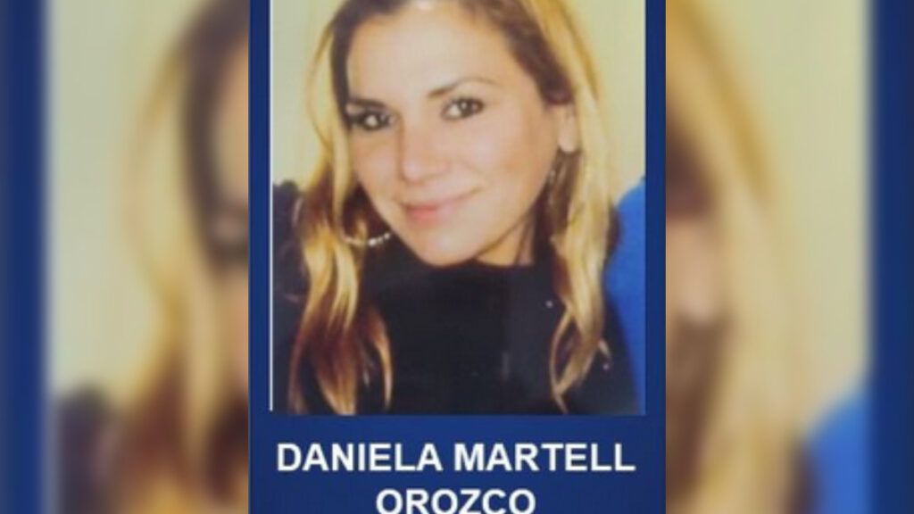 Localizan calcinado el auto de Daniela Martell