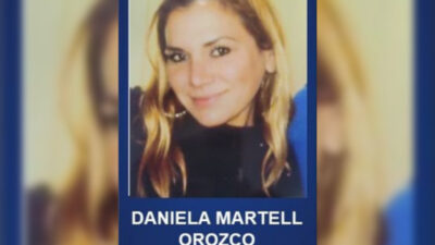 Localizan calcinado el auto de Daniela Martell