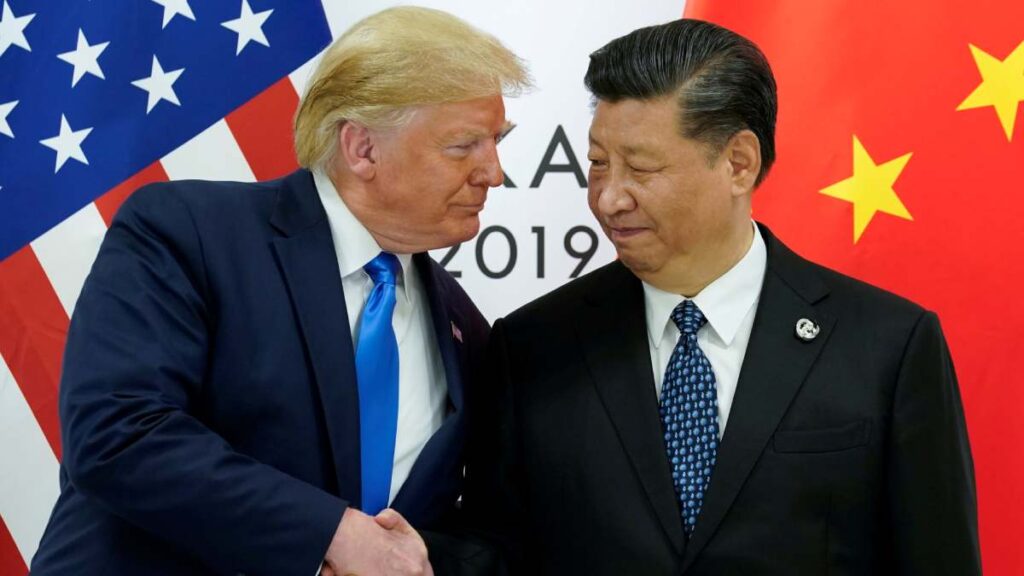 Donald Trupm Presidente China Tik Tok Llamada