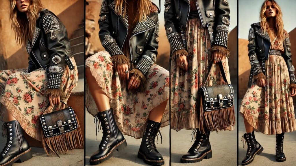 Estilo Moto Boho