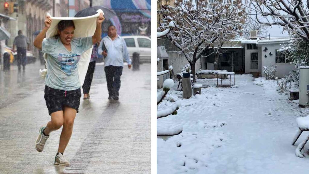 Siguen lluvias y se aproxima nuevo frente frío: ve clima en tu estado