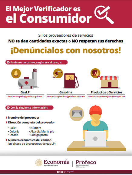 Descubre cómo denunciar a proveedores en gasolina y gas LP con Profeco. Aprende a consultar precios y proteger tus derechos.