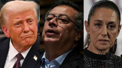 Gustavo Petro Claudia Sheinbaum Trump