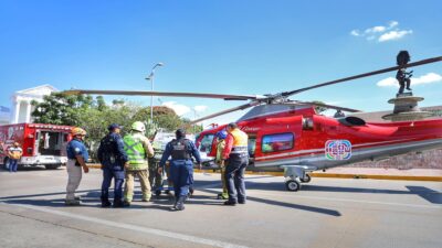 Helicoptero Ambulancia De Oaxaca Se Desploma En Aterrizaje