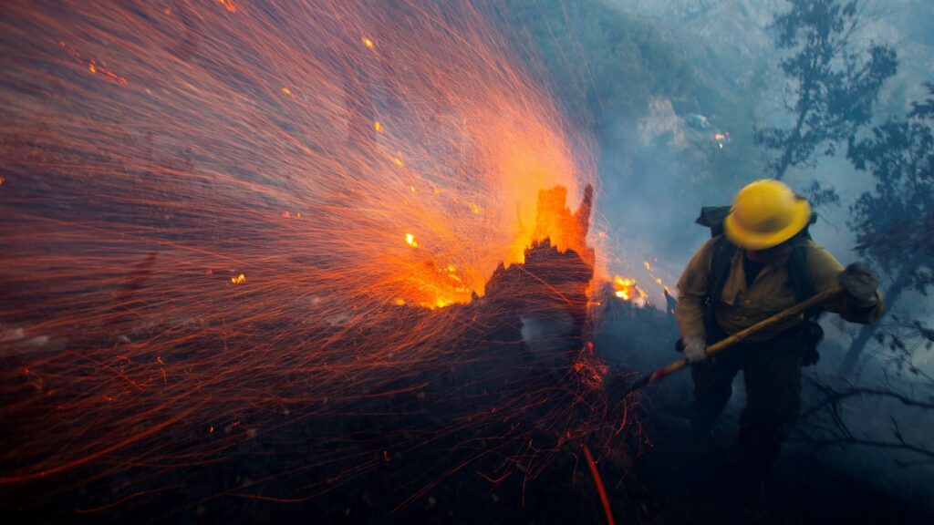 Incendios en Los Angeles y afectaciones. Foto: Reuters