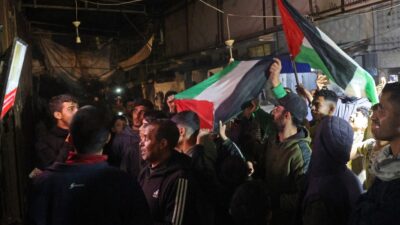 Celebración en Gaza por tregua entre Israel y Hamás