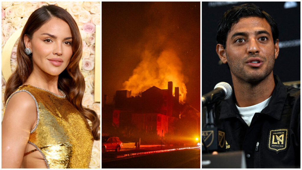 Eiza González, Carlos Vela y otros famosos mexicanos que perdieron su casa en los incendios de Los Ángeles