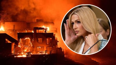 Paris Hilton "con el corazón roto" tras ver su casa destruida por los incendios