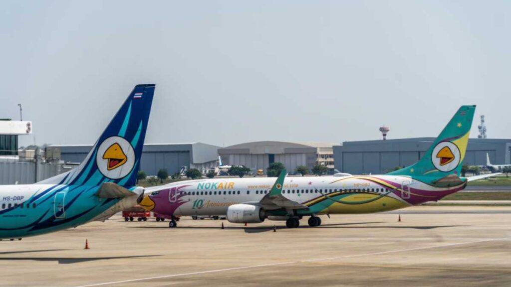 vuelo en Bangkok no podía despegar