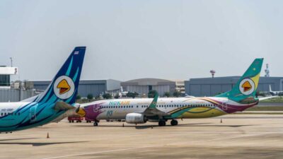 vuelo en Bangkok no podía despegar