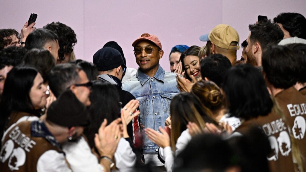 Pharrell Williams Semana de la Moda París