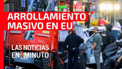 Las noticias en un minuto 14:00 horas. 1 de enero de 2025