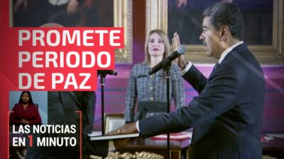 Noticias de hoy, 10 de enero de 2025, en un minuto, hasta las 14:00 horas