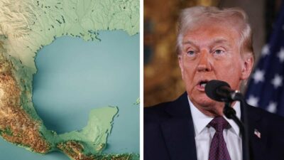 Trump dice que quiere cambiar el nombre al Golfo de México por "Golfo de América"