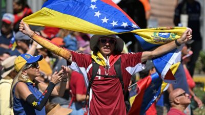 Venezuela: marcha contra la investidura de Nicolás Maduro, en vivo