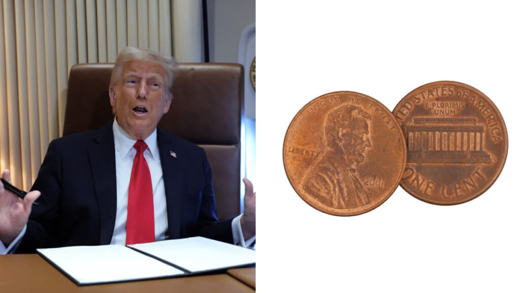 Trump ordena detener producción de la moneda de un centavo