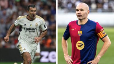 juego de leyendas Barcelona Real Madrid