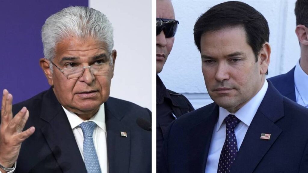 Marco Rubio visita Panamá y discute con José Raúl Mulino sobre el Canal de Panamá,