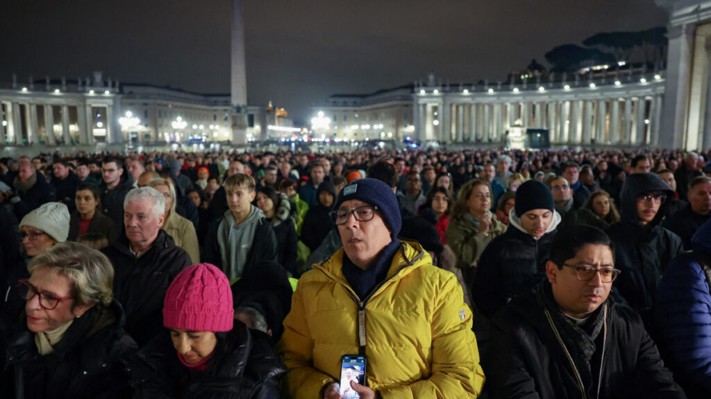 Se reunieron en la Plaza de San Pedro
