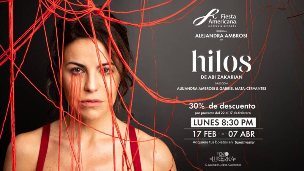 Contra la violencia género, reestrenan obra teatral “Hilos”