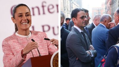 Claudia Sheinbaum agradeció a empresarios su apoyo en las negociaciones con EE.UU. y pidió trabajar juntos.