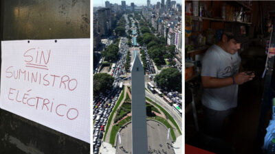 Apagón masivo en Argentina deja sin luz a la Casa Rosada