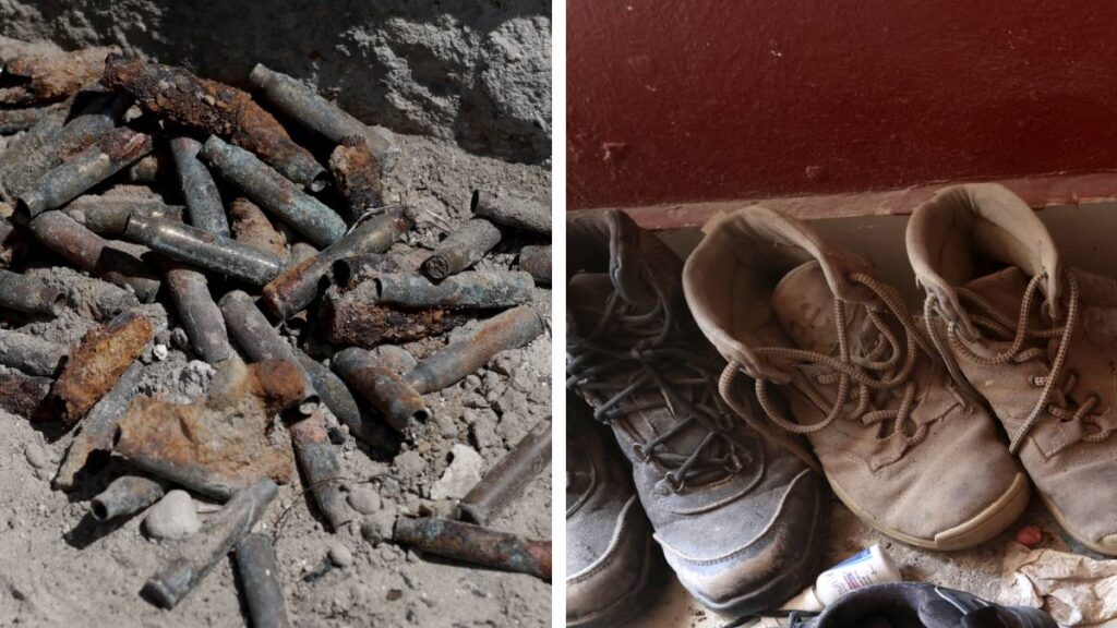 Casquillos y botas en Rancho Izaguirre