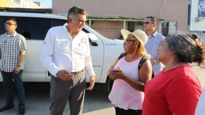Coordina Américo ayuda a colonias afectadas en Reynosa por lluvias