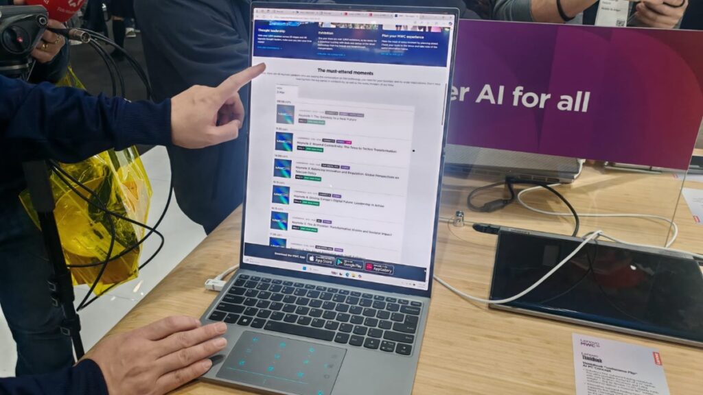 Computadora enrollable