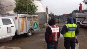Incendio en Xonacatlán, Edomex, confinado tras 27 horas de intensas labores
