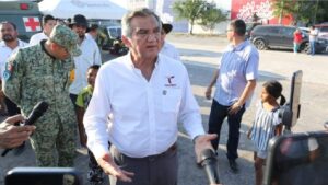 Gobernador de Tamaulipas anuncia acciones tras inundaciones