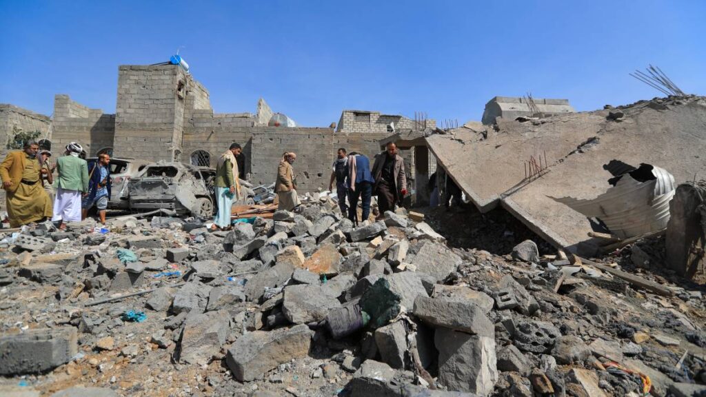 Ataque de EE. UU. dejó una gran destrucción en Yemen