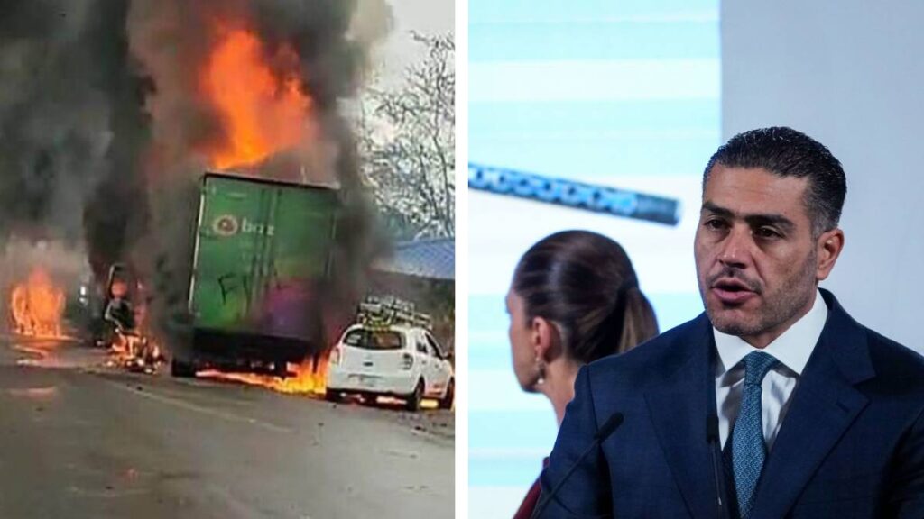 García Harfuch habla sobre bloqueos en tres estados