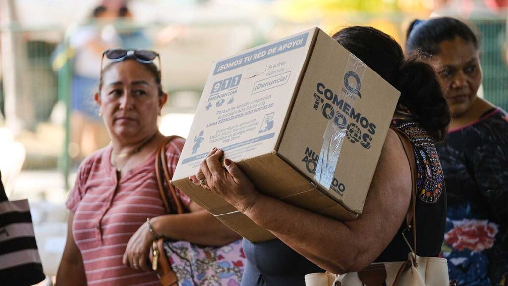 Este mes comenzó la entrega de apoyos en Quintana Roo.