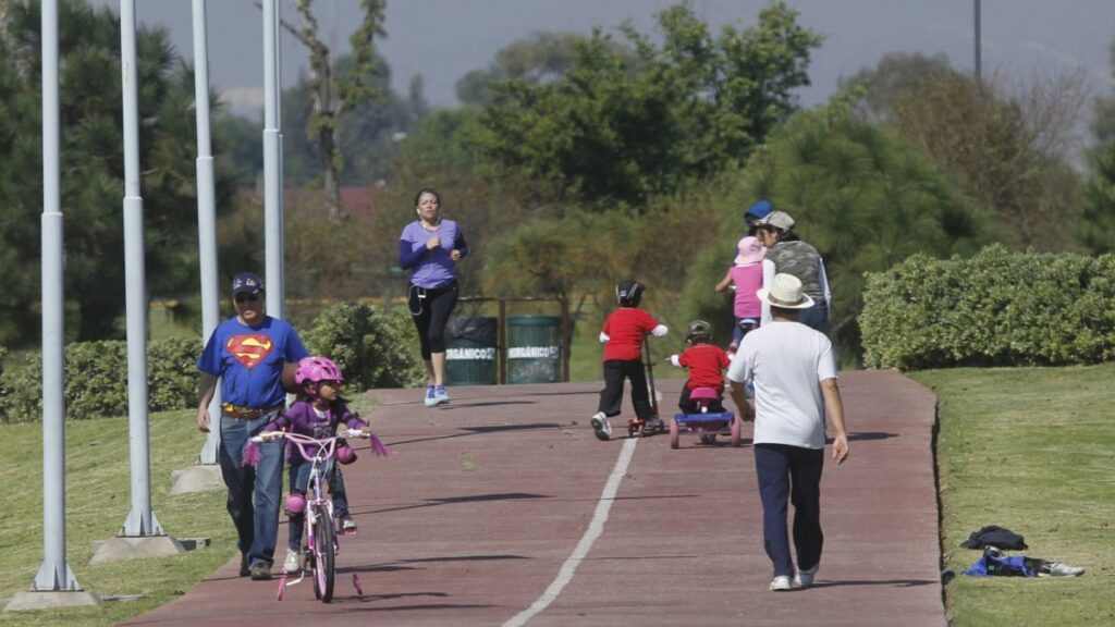 Domingo en el Parque Bicentenario.