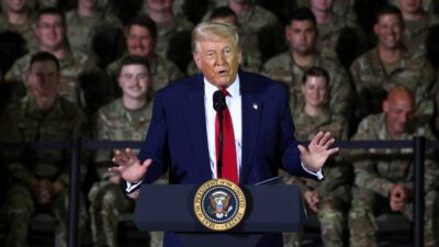 Donald Trump habla de un tercer mandato