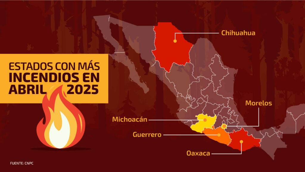 Mapa de la crisis: ¿Dónde arde México?