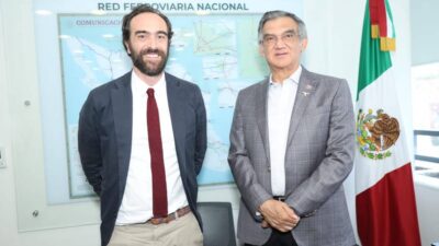 Américo Villarreal y Andrés Lajous