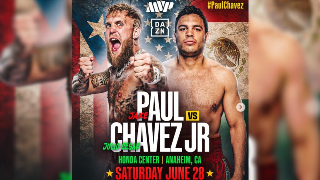 Julio Cesar Chavez Jr. Jake Paul Pelea