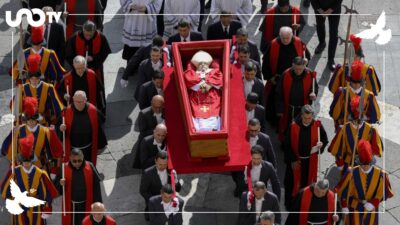 Féretro de Francisco será cerrado este viernes. AFP
