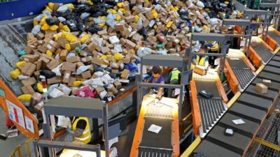 Récord en entrega de paquetes