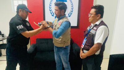 Rescatan a "Osito" el perrito que fue elevado con un dron en Quintana Roo