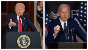 PIB de EE.UU. cae 0.3%; Trump culpa a Biden
