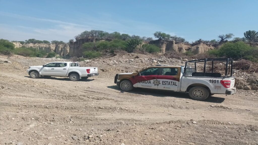 Apoya Guardia Estatal En Traslado De Presuntos Restos De Mamut Encontrados En Tula