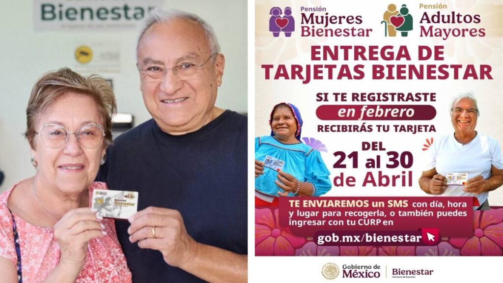 Tarjetas de pensiones para Adultos Mayores