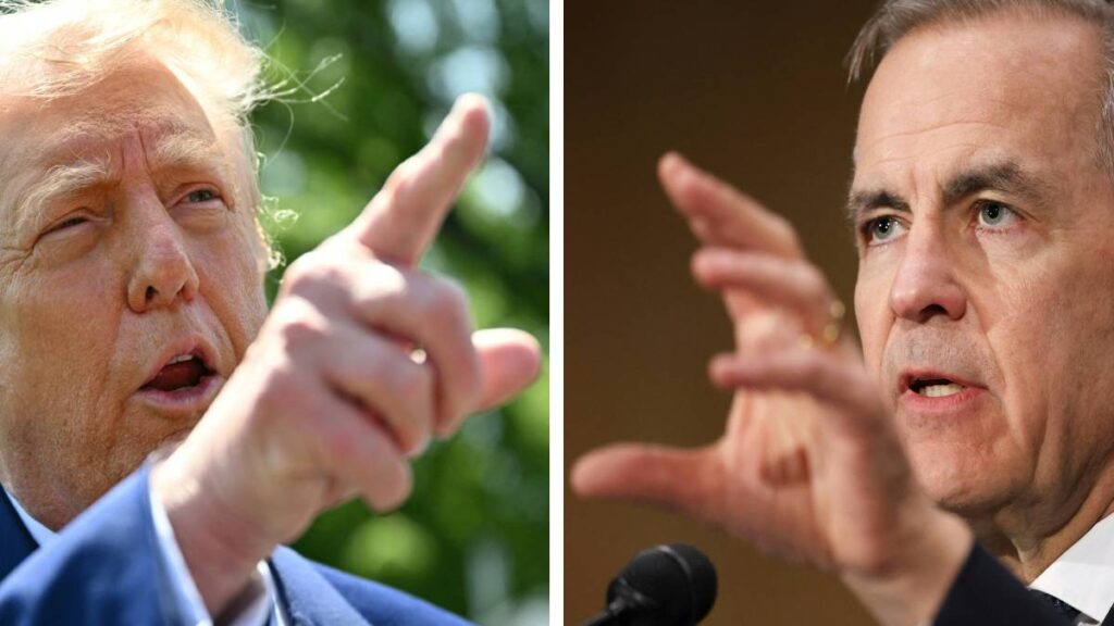 Trump se verá con el primer ministro de Canadá, Mark Carney